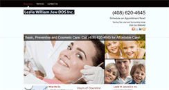Desktop Screenshot of dentalservicessanjose.com